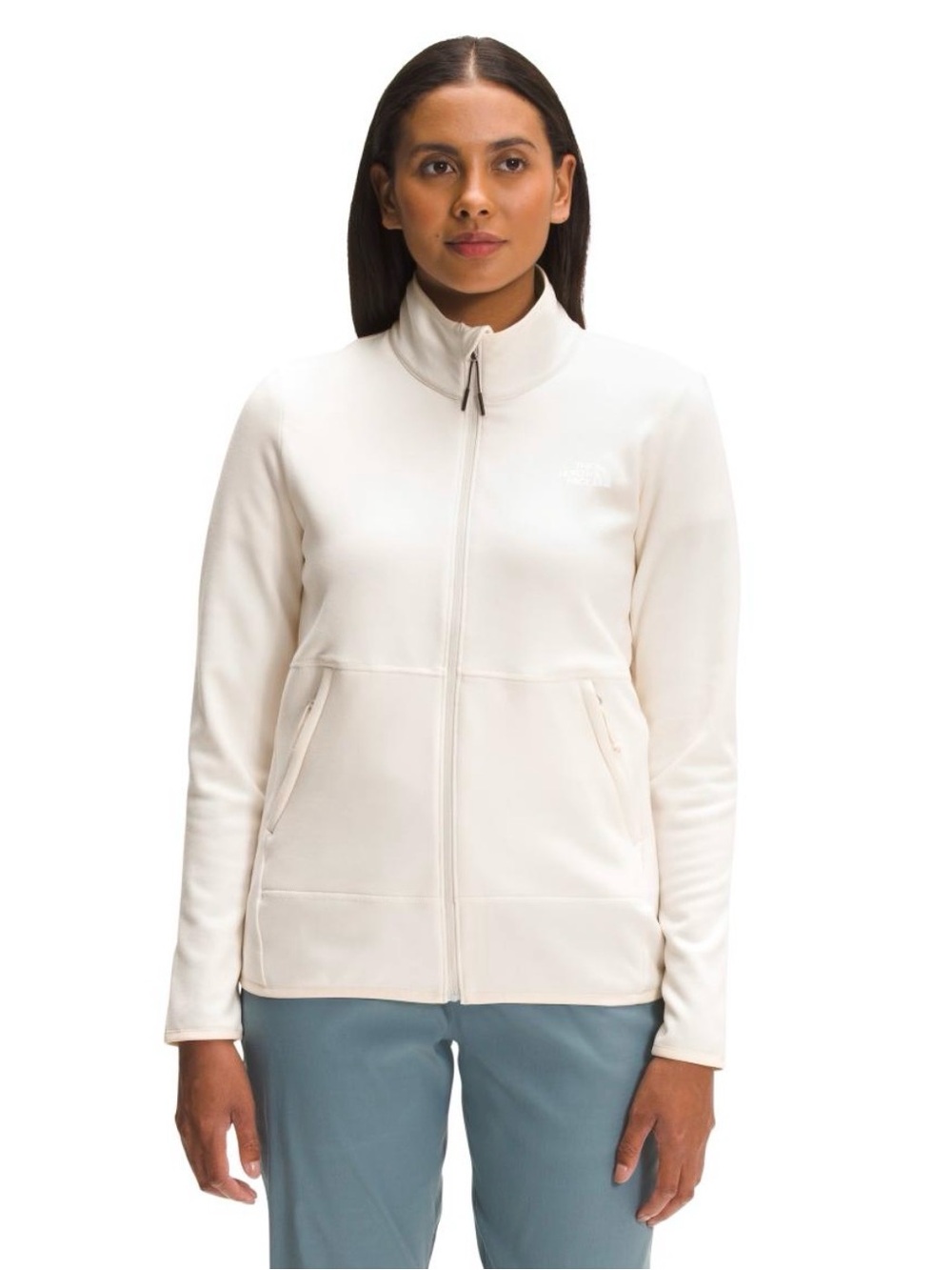 The North Face Canyonlands Full Zip Fleece Jacket Gardenia White M